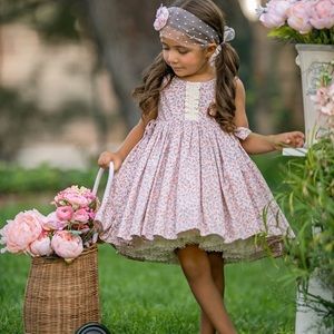 Dollcake Girls Floral Freedom Dress Size 6, 7 BNWT